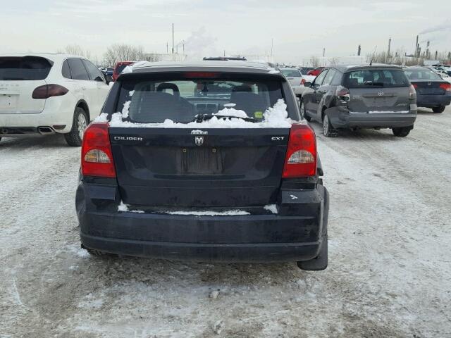 1B3HB48B67D259462 - 2007 DODGE CALIBER SX BLACK photo 9