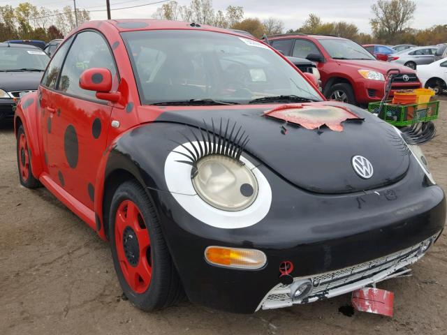 3VWCA21C2XM403724 - 1999 VOLKSWAGEN NEW BEETLE Qırmızı foto 1