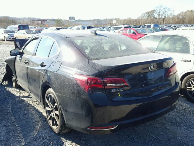 19UUB2F73FA001868 - 2015 ACURA TLX ADVANC BLACK photo 3