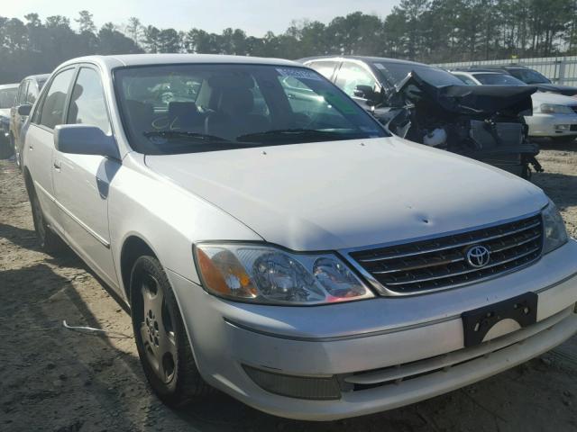 4T1BF28B83U307756 - 2003 TOYOTA AVALON XL WHITE photo 1