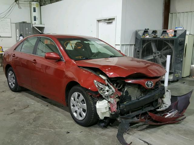 4T1BF3EK1AU067683 - 2010 TOYOTA CAMRY BASE RED photo 1