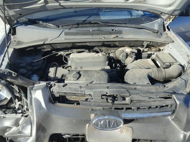 KNDJF724387511197 - 2008 KIA SPORTAGE L GRAY photo 7