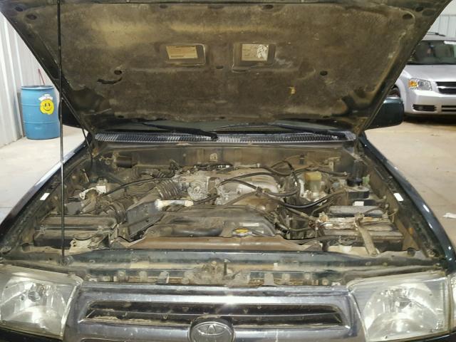 JT3GN87R4Y0152513 - 2000 TOYOTA 4RUNNER LI GREEN photo 7