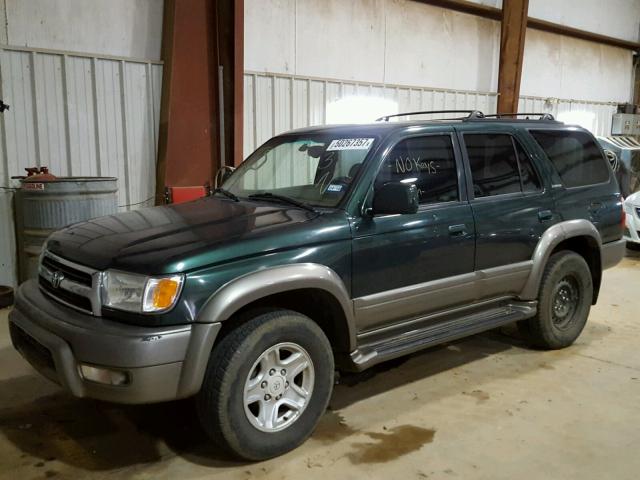 JT3GN87R4Y0152513 - 2000 TOYOTA 4RUNNER LI GREEN photo 9