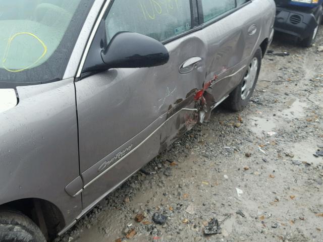 2G4WS52MXX1412888 - 1999 BUICK CENTURY CU GRAY photo 9