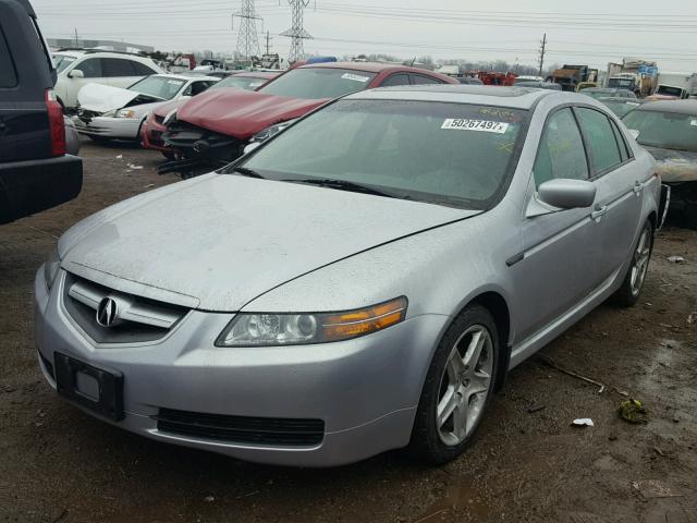 19UUA66256A068258 - 2006 ACURA 3.2TL SILVER photo 2