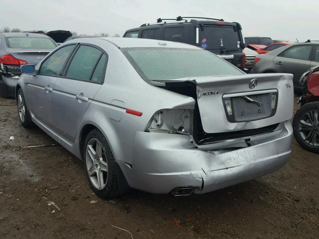 19UUA66256A068258 - 2006 ACURA 3.2TL SILVER photo 3