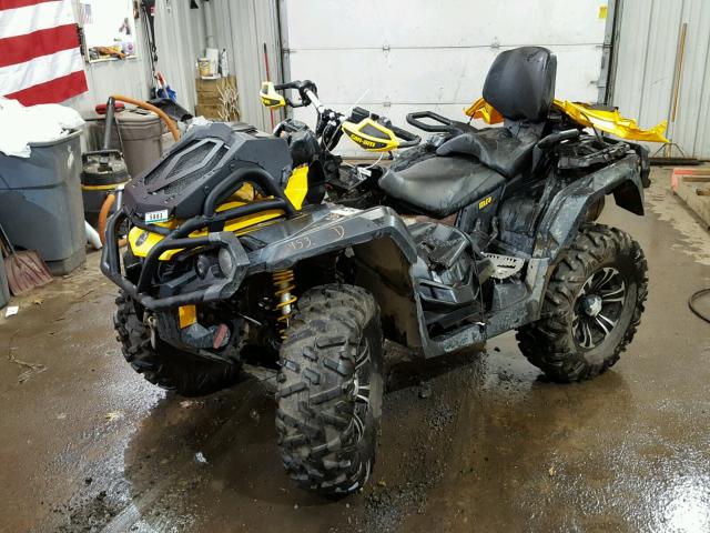 3JBLWAP29FJ000162 - 2015 CAN-AM OUTLANDER YELLOW photo 2