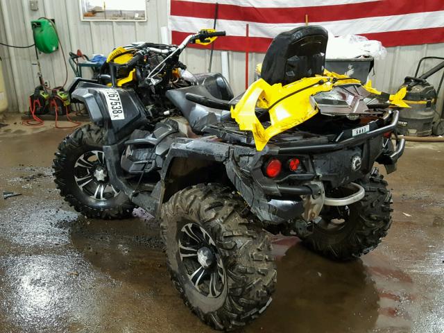 3JBLWAP29FJ000162 - 2015 CAN-AM OUTLANDER YELLOW photo 3