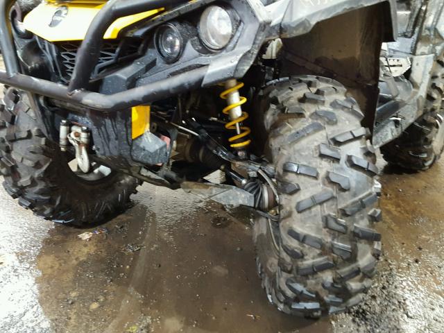 3JBLWAP29FJ000162 - 2015 CAN-AM OUTLANDER YELLOW photo 9