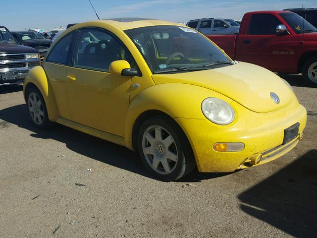 3VWDD21C82M429586 - 2002 VOLKSWAGEN NEW BEETLE ყვითელი ფოტო 1