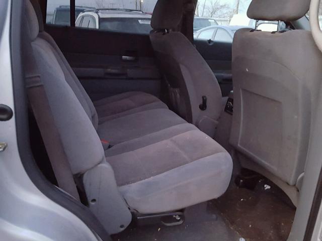 1D4HB48N74F166915 - 2004 DODGE DURANGO SILVER photo 6