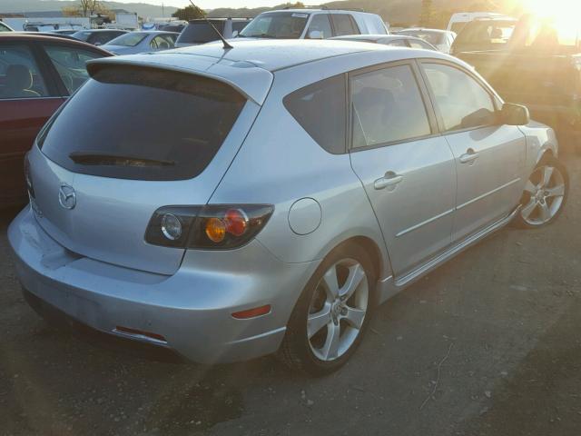 JM1BK144761539403 - 2006 MAZDA 3 HATCHBAC SILVER photo 4