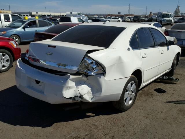 2G1WT58K369377174 - 2006 CHEVROLET IMPALA LT WHITE photo 4