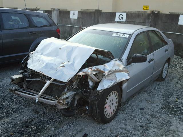 1HGCM56106A094545 - 2006 HONDA ACCORD VAL SILVER photo 2