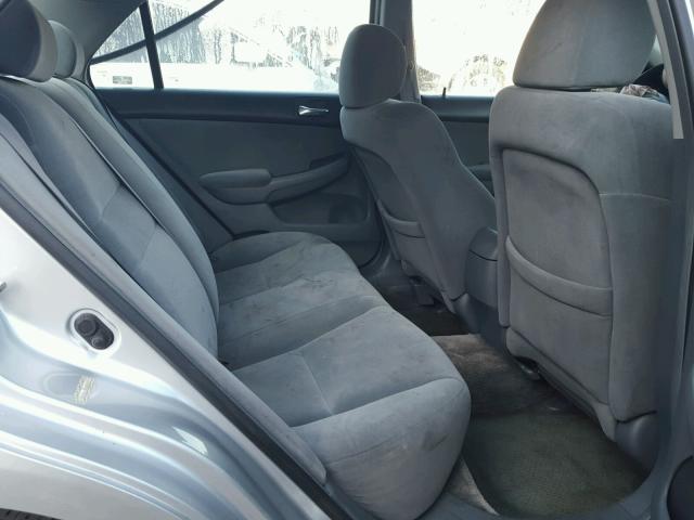 1HGCM56106A094545 - 2006 HONDA ACCORD VAL SILVER photo 6