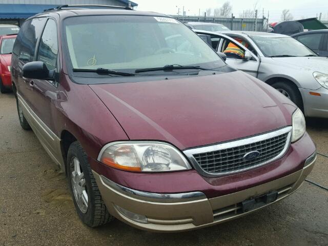 2FMZA53461BB16945 - 2001 FORD WINDSTAR S MAROON photo 1