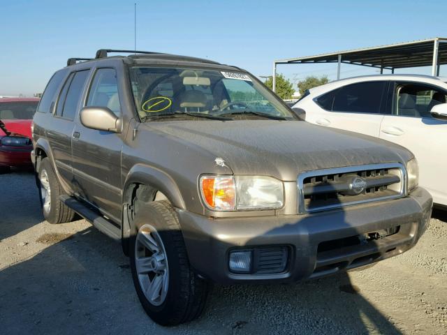 JN8DR09X01W569778 - 2001 NISSAN PATHFINDER BROWN photo 1