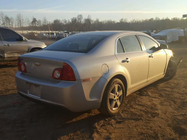 1G1ZG57B58F224597 - 2008 CHEVROLET MALIBU LS SILVER photo 4