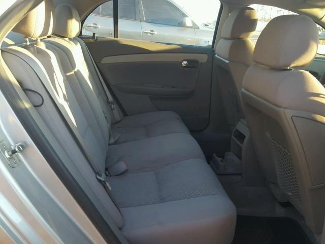 1G1ZG57B58F224597 - 2008 CHEVROLET MALIBU LS 银色 照片 6