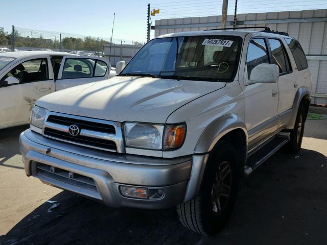 JT3GN87R8Y0166415 - 2000 TOYOTA 4RUNNER LI WHITE photo 2