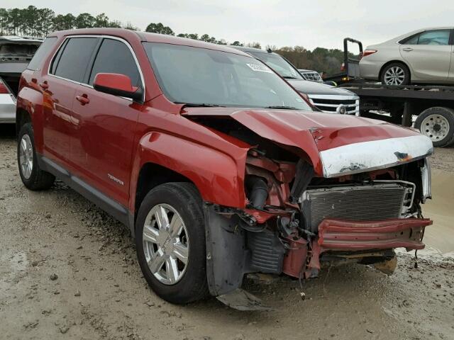 2GKALMEK7F6242317 - 2015 GMC TERRAIN SL RED photo 1