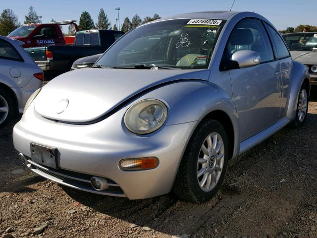 3VWCK31C14M405561 - 2004 VOLKSWAGEN NEW BEETLE Gümüş foto 2
