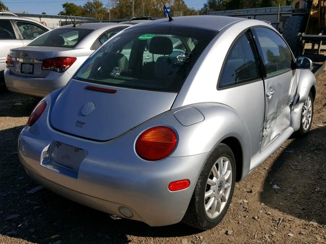 3VWCK31C14M405561 - 2004 VOLKSWAGEN NEW BEETLE Gümüş foto 4