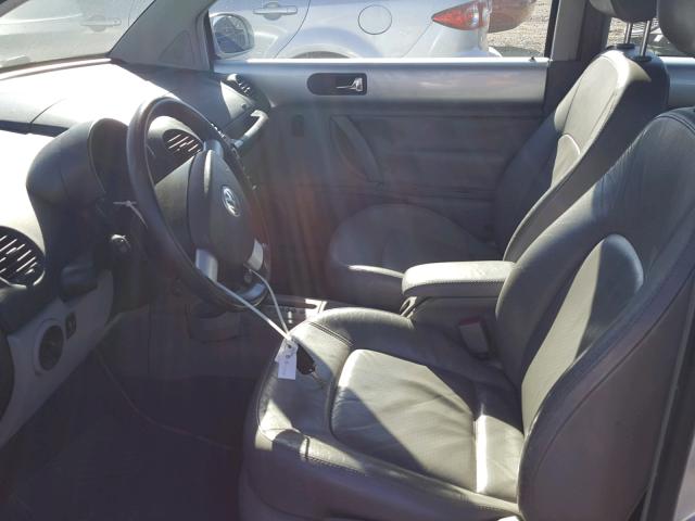 3VWCK31C14M405561 - 2004 VOLKSWAGEN NEW BEETLE Gümüş foto 5