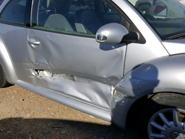 3VWCK31C14M405561 - 2004 VOLKSWAGEN NEW BEETLE Gümüş foto 9