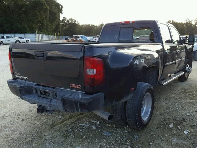 1GT426C87CF135123 - 2012 GMC SIERRA K35 BLACK photo 4