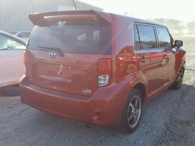 JTLZE4FE4CJ006874 - 2012 TOYOTA SCION XB ORANGE photo 4