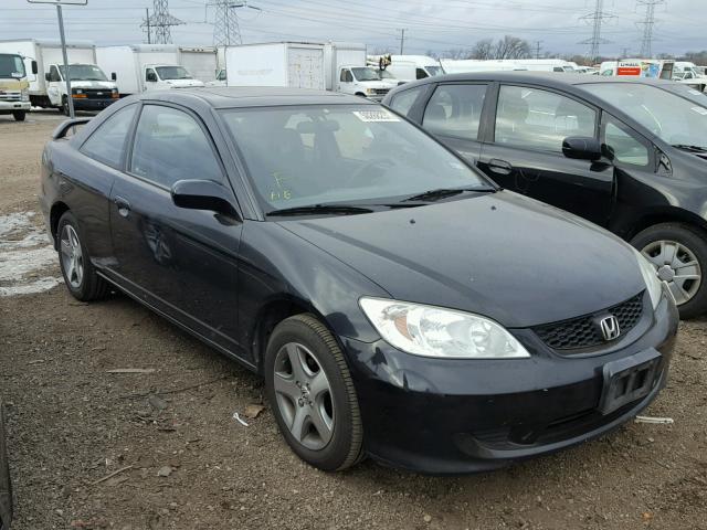 1HGEM22044L050148 - 2004 HONDA CIVIC EX BLACK photo 1