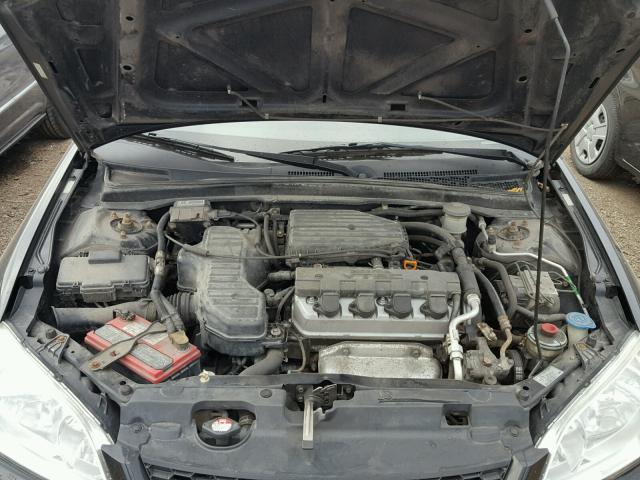 1HGEM22044L050148 - 2004 HONDA CIVIC EX 黑色 照片 7