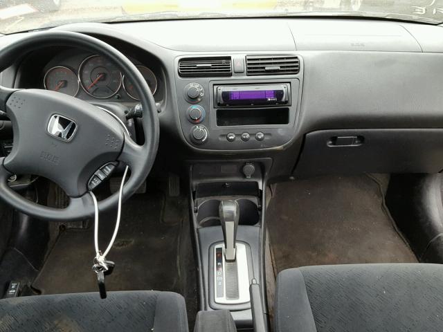 1HGEM22044L050148 - 2004 HONDA CIVIC EX 黑色 照片 9