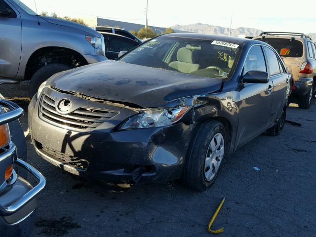 4T1BE46K38U761714 - 2008 TOYOTA CAMRY CE GRAY photo 2