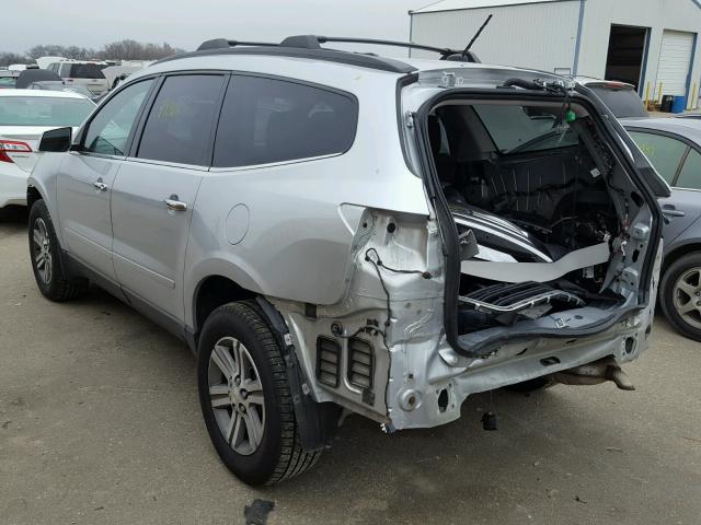 1GNKVGKD8FJ369007 - 2015 CHEVROLET TRAVERSE L SILVER photo 3