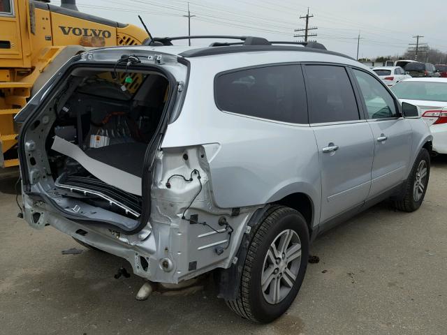 1GNKVGKD8FJ369007 - 2015 CHEVROLET TRAVERSE L SILVER photo 4