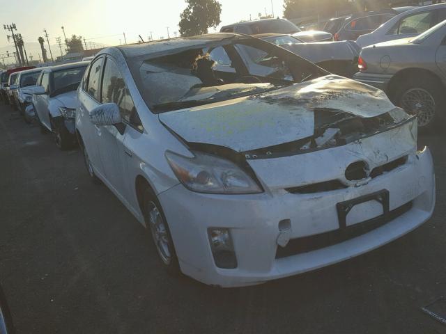 JTDKN3DU8A0134426 - 2010 TOYOTA PRIUS BURN photo 1