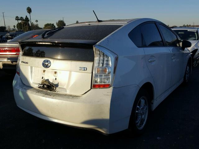 JTDKN3DU8A0134426 - 2010 TOYOTA PRIUS BURN photo 4