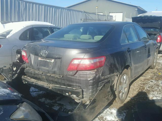 4T4BE46K39R061330 - 2009 TOYOTA CAMRY BASE GRAY photo 4