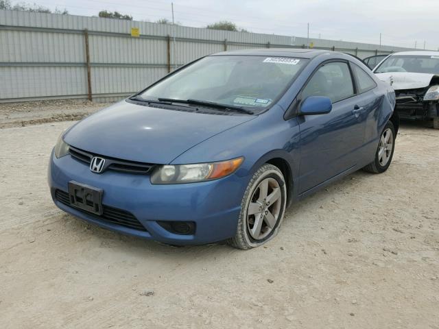 2HGFG11866H571627 - 2006 HONDA CIVIC EX 蓝色 照片 2