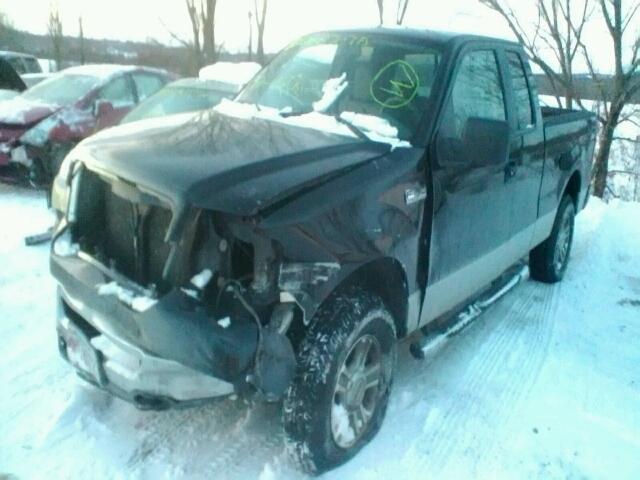 1FTPX14566NA11201 - 2006 FORD F150 BLACK photo 2