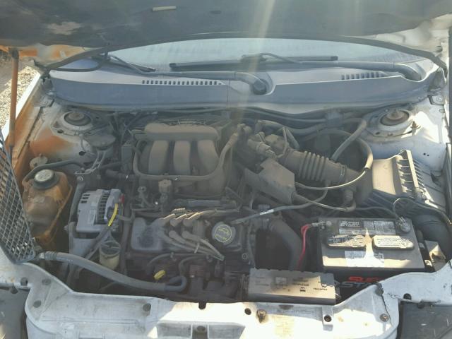 1FAFP53U26A126256 - 2006 FORD TAURUS SE WHITE photo 7