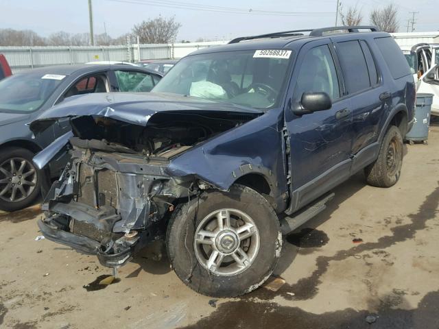 1FMZU73K13UC51734 - 2003 FORD EXPLORER X BLUE photo 2