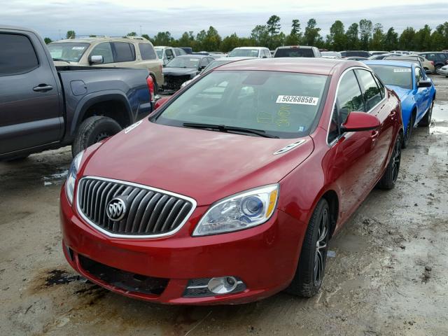 1G4PR5SK9H4112246 - 2017 BUICK VERANO SPO RED photo 2