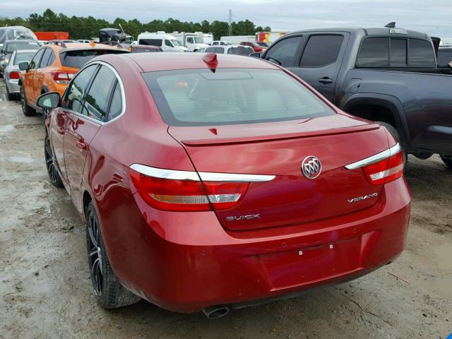 1G4PR5SK9H4112246 - 2017 BUICK VERANO SPO RED photo 3