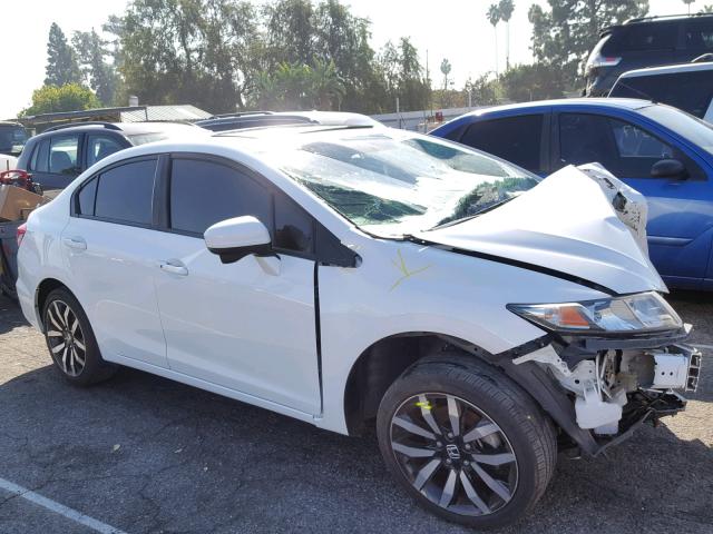 19XFB2F98FE268493 - 2015 HONDA CIVIC EXL 白色 照片 1