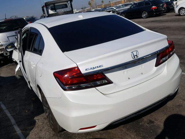 19XFB2F98FE268493 - 2015 HONDA CIVIC EXL 白色 照片 3