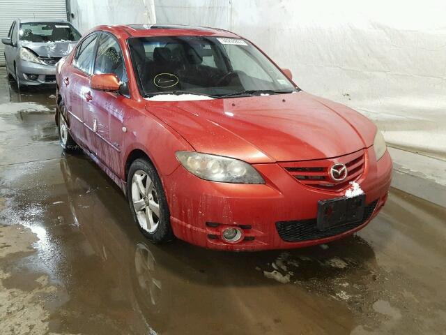 JM1BK323951244615 - 2005 MAZDA 3 S RED photo 1